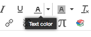 text color icon image