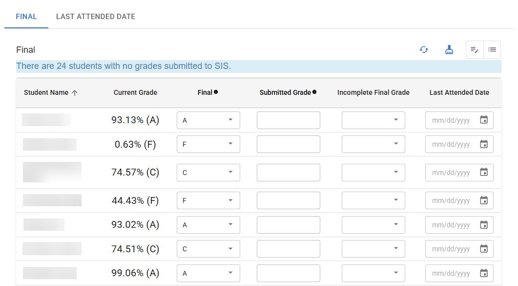 Canvas Grade Submission tool image 1