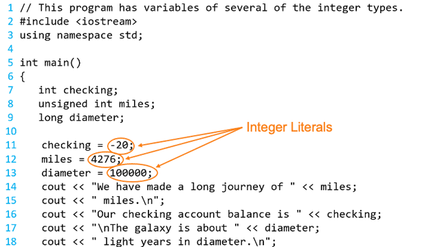 C++ code