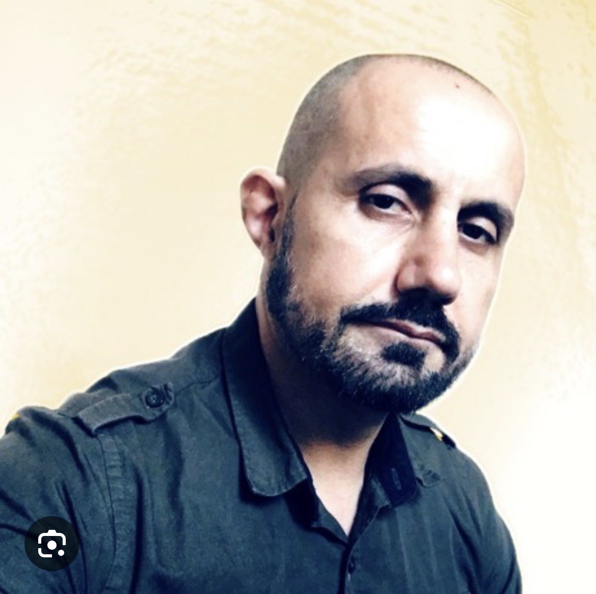 Talal Masri bearded bald middle-aged Lebanese Male 