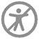 Gray Circle with Slash icon